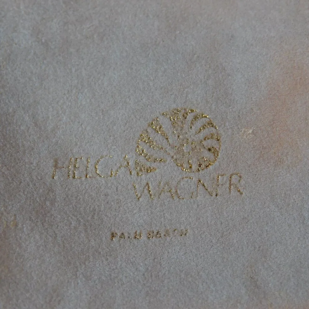 Vintage Helga Wagner Palm Beach Jewelry Pouch